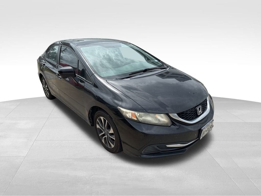 Used 2014 Honda Civic EX with VIN 19XFB2F81EE057612 for sale in Houston, TX