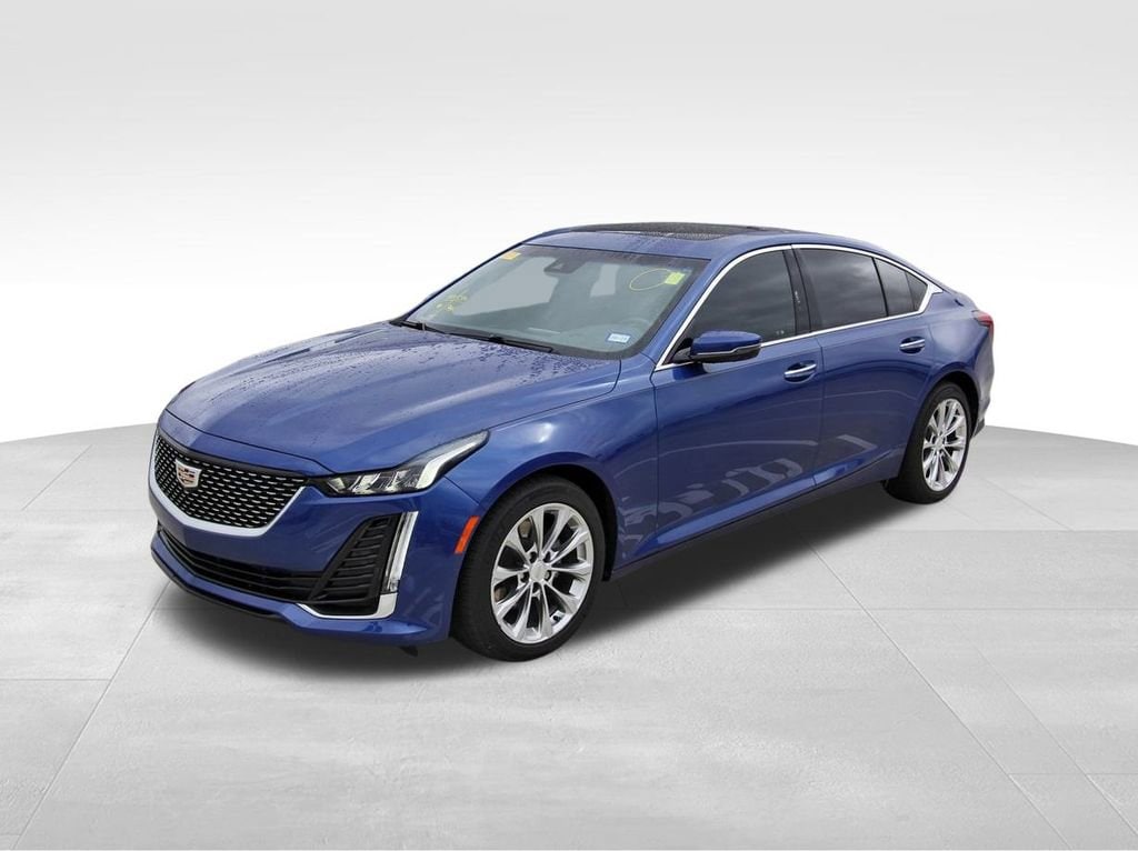 Certified 2021 Cadillac CT5 Premium Luxury with VIN 1G6DT5RK3M0115078 for sale in Houston, TX