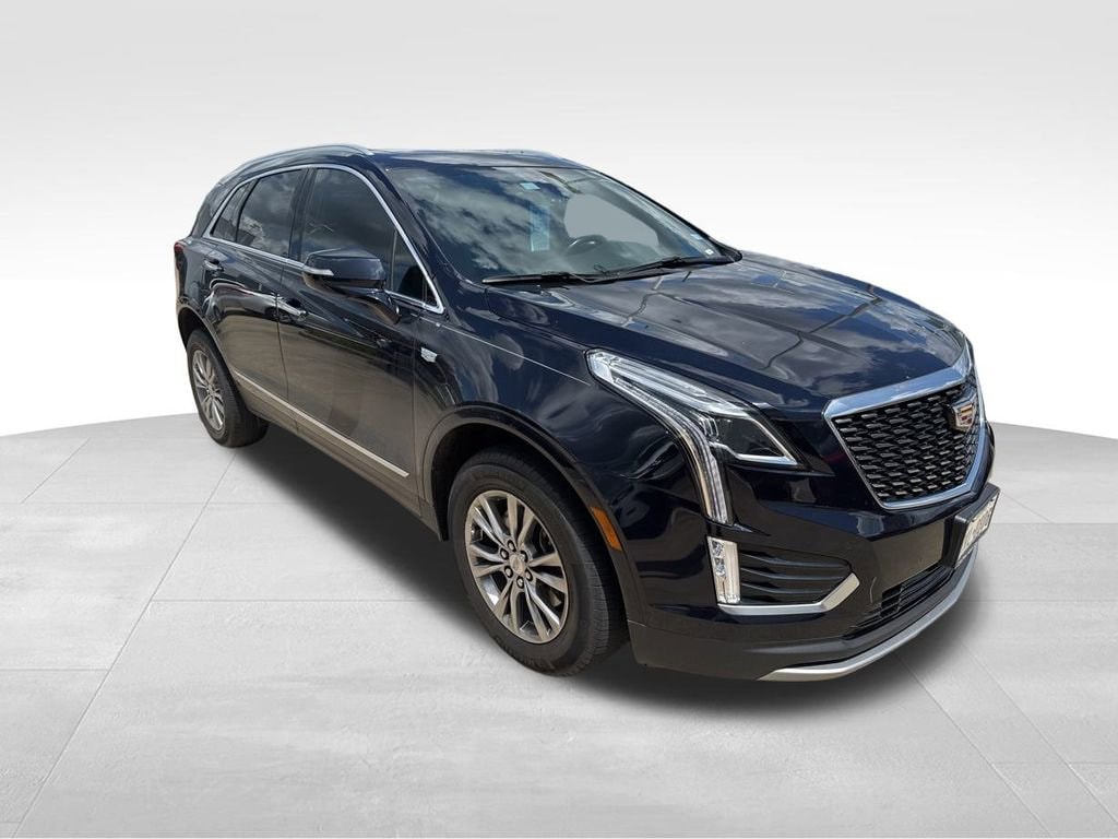 Used 2021 Cadillac XT5 Premium Luxury with VIN 1GYKNCR43MZ133381 for sale in Houston, TX