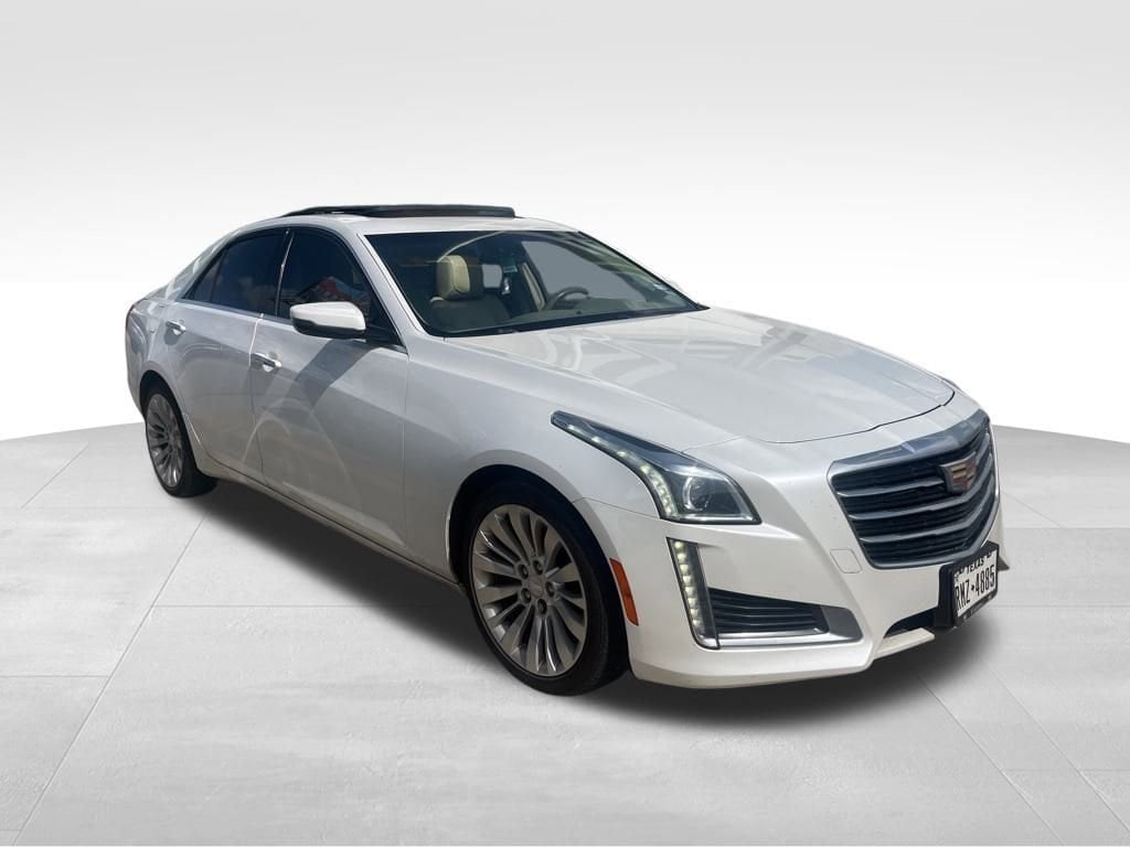 Used 2016 Cadillac CTS Sedan Luxury Collection with VIN 1G6AR5SX1G0103135 for sale in Houston, TX