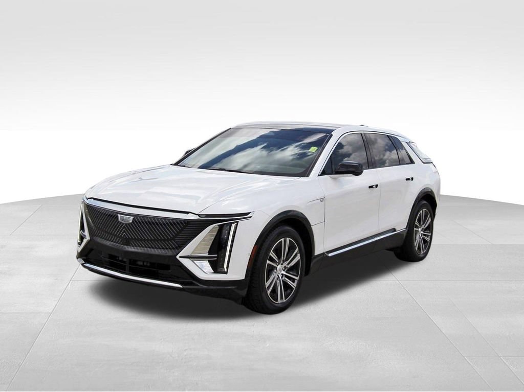 Certified 2025 Cadillac LYRIQ Luxury 1 with VIN 1GYKPNRK6SZ306344 for sale in Houston, TX