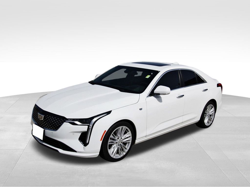 Used 2025 Cadillac CT4 Premium Luxury with VIN 1G6DB5RK8S0101547 for sale in Houston, TX