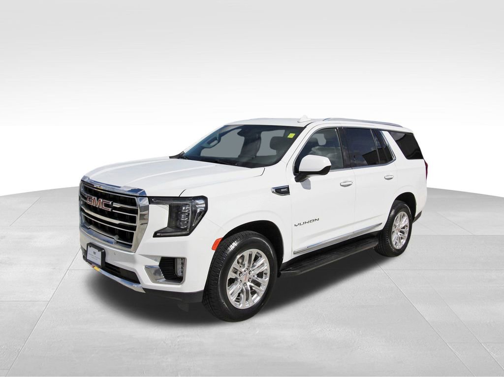 Used 2023 GMC Yukon SLT with VIN 1GKS1BKDXPR406007 for sale in Houston, TX