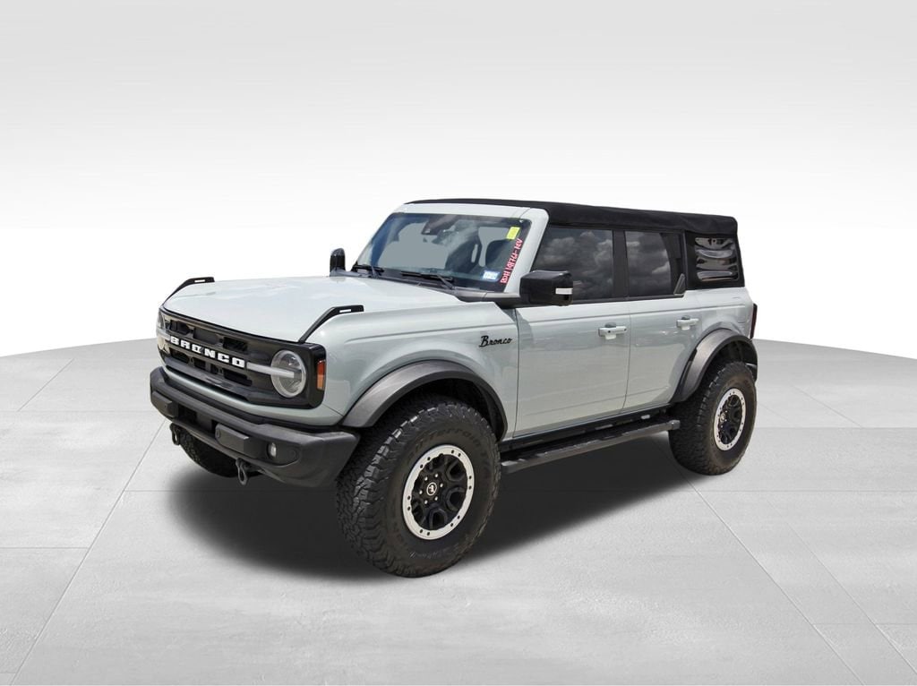 Used 2021 Ford Bronco 4-Door Outer Banks with VIN 1FMEE5DP0MLA90617 for sale in Houston, TX