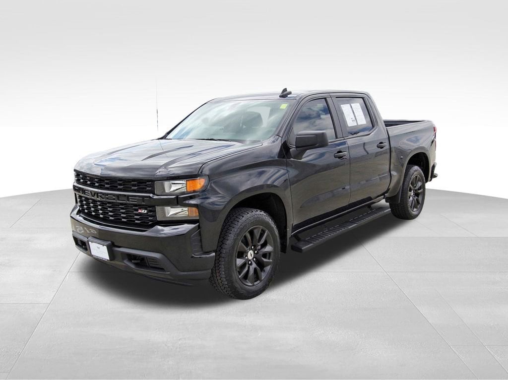 Used 2020 Chevrolet Silverado 1500 Custom with VIN 3GCPYBEHXLG225754 for sale in Houston, TX