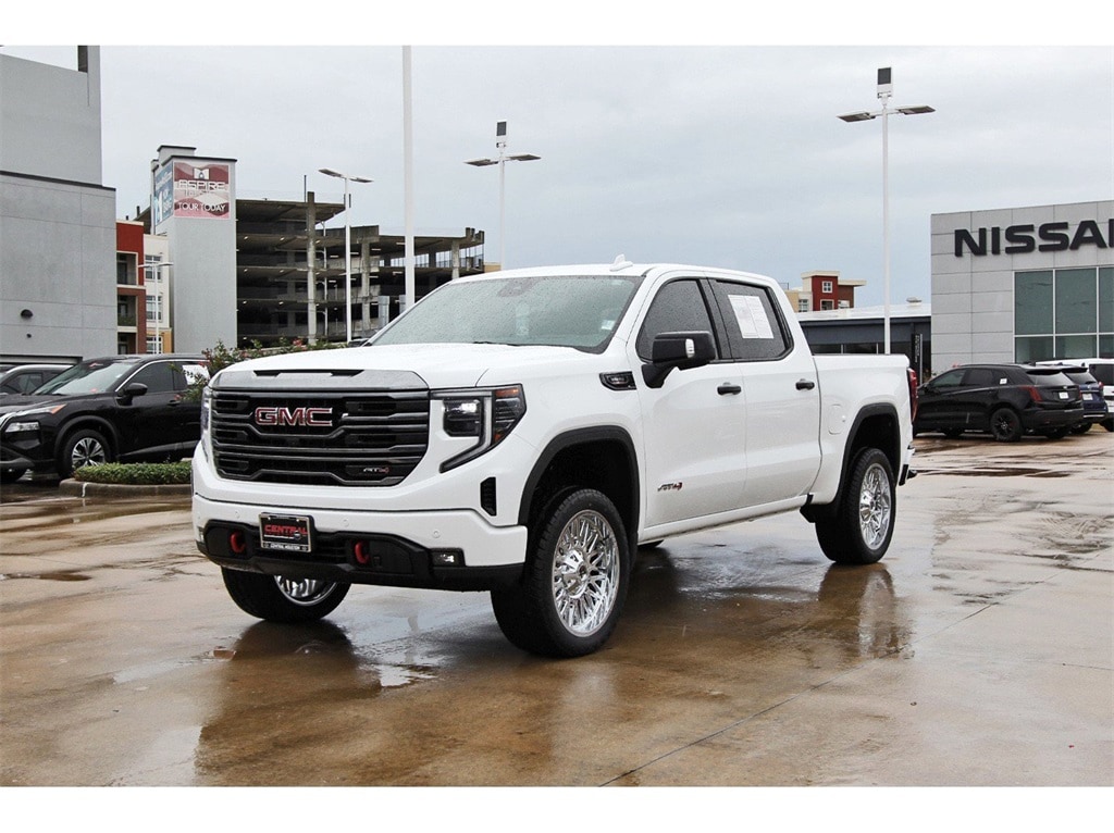Used 2024 GMC Sierra 1500 AT4 with VIN 1GTUUEE86RZ352011 for sale in Houston, TX