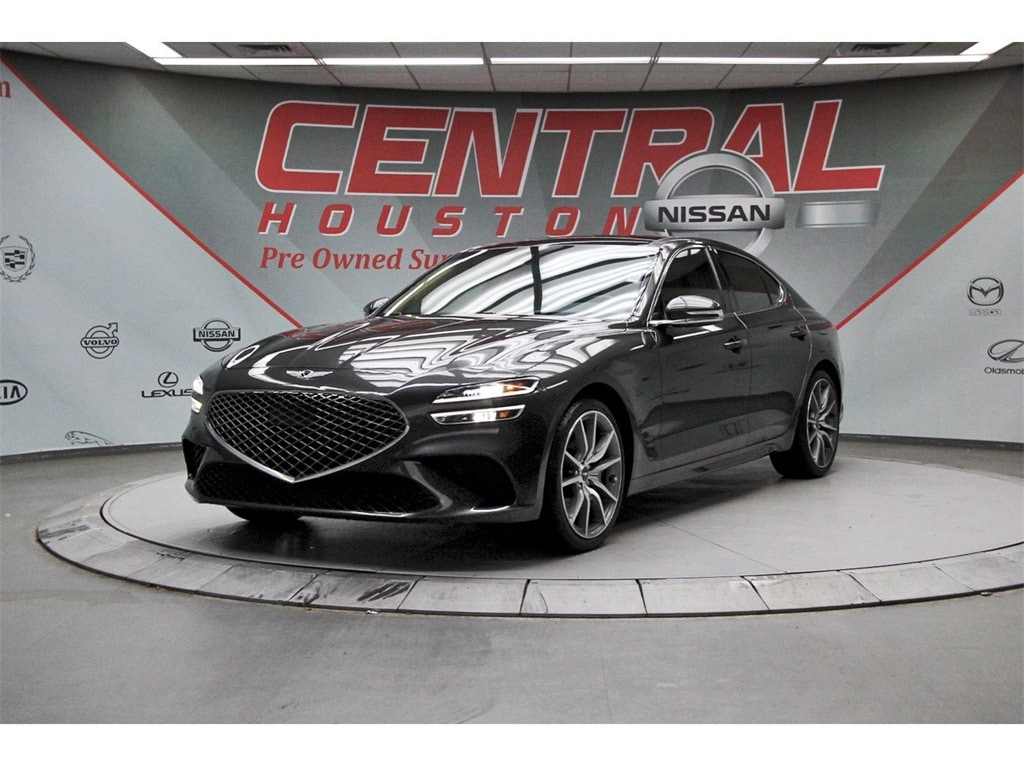 Used 2022 GENESIS G70 Standard with VIN KMTG34TA6NU099779 for sale in Houston, TX