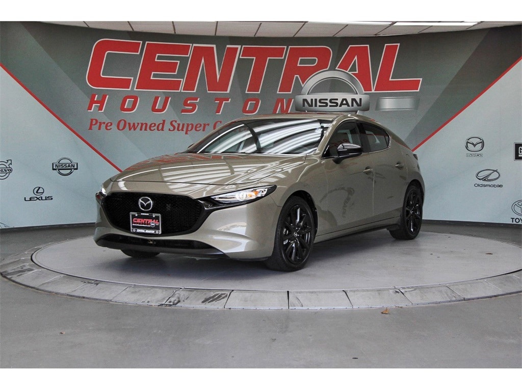 Used 2024 Mazda Mazda3 Carbon Turbo with VIN JM1BPBYY6R1704270 for sale in Houston, TX