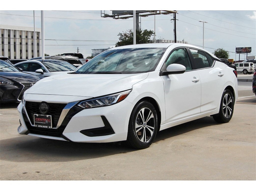 Used 2022 Nissan Sentra SV with VIN 3N1AB8CV1NY254692 for sale in Houston, TX