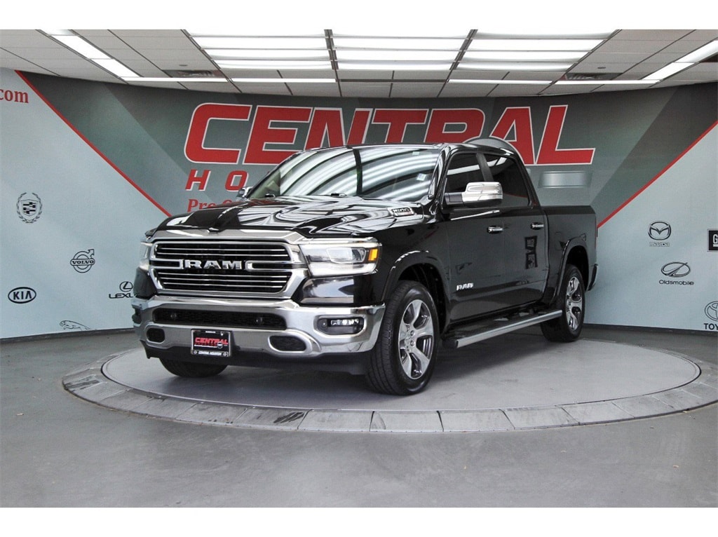 Used 2021 RAM Ram 1500 Pickup Laramie with VIN 1C6RREJM4MN828998 for sale in Houston, TX