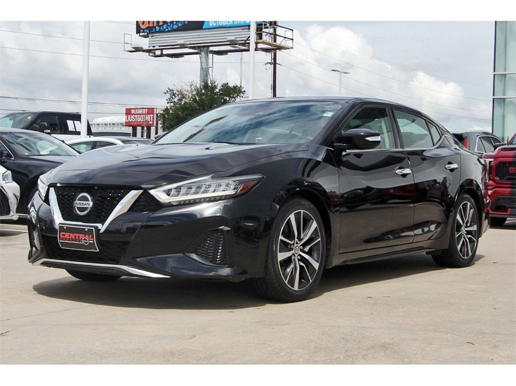 Certified 2020 Nissan Maxima SV with VIN 1N4AA6CVXLC364785 for sale in Houston, TX