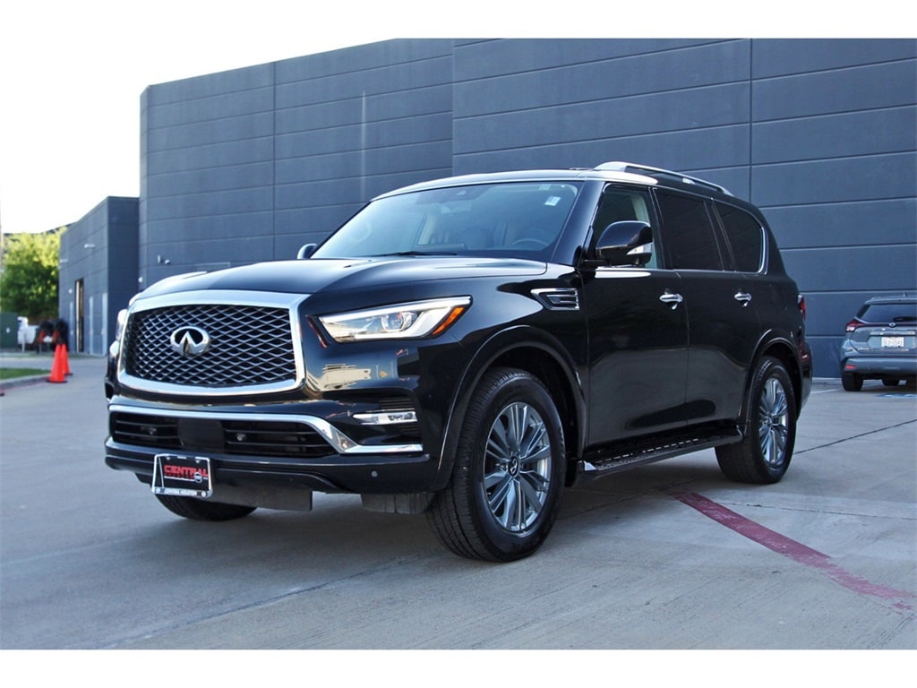 Used 2022 INFINITI QX80 PREMIUM SELECT with VIN JN8AZ2AFXN9742809 for sale in Houston, TX