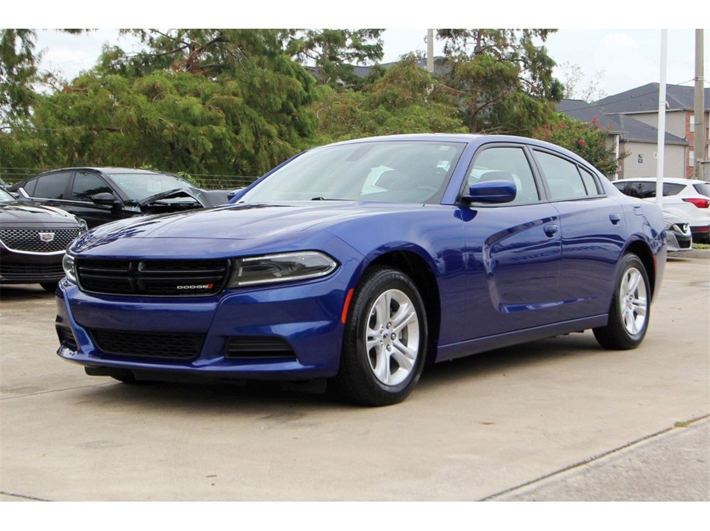 Used 2022 Dodge Charger SXT with VIN 2C3CDXBG7NH169332 for sale in Houston, TX