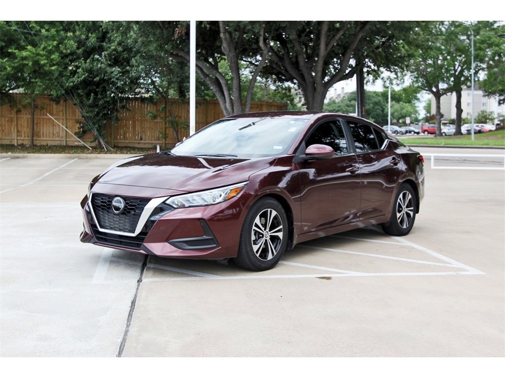 Used 2021 Nissan Sentra SV with VIN 3N1AB8CV3MY211857 for sale in Houston, TX