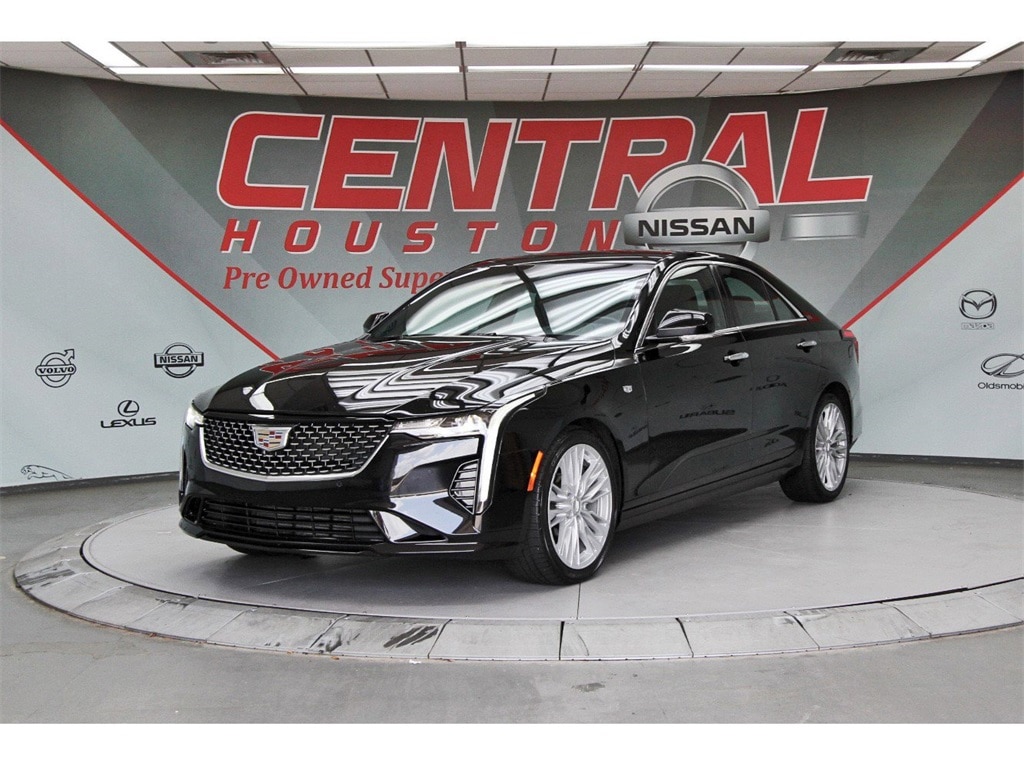 Used 2024 Cadillac CT4 Premium Luxury with VIN 1G6DB5RK9R0107643 for sale in Houston, TX