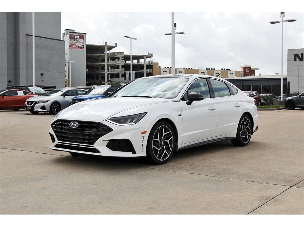 Used 2023 Hyundai Sonata N Line with VIN KMHL14JC0PA253992 for sale in Houston, TX