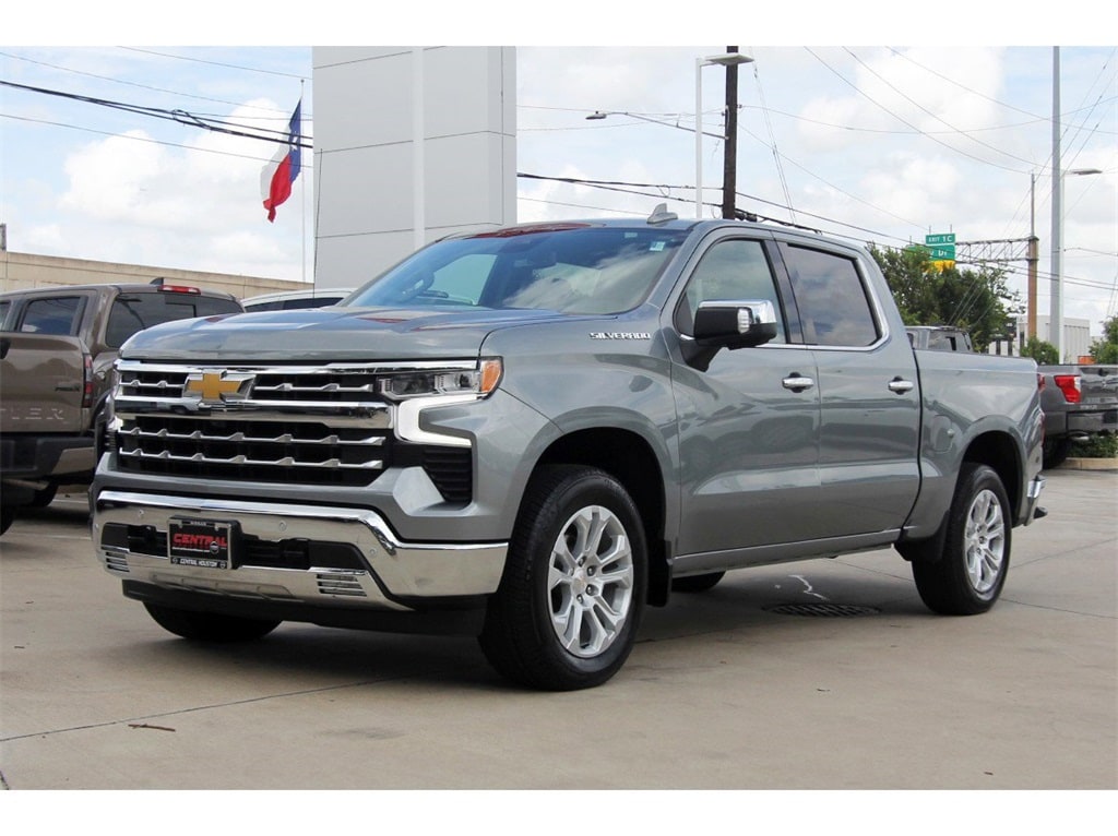 Used 2023 Chevrolet Silverado 1500 LTZ with VIN 2GCPAEED5P1110061 for sale in Houston, TX