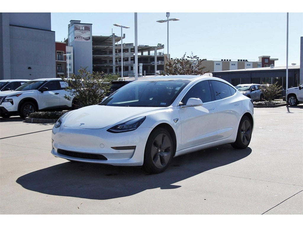 Used 2020 Tesla Model 3 Base with VIN 5YJ3E1EAXLF658985 for sale in Houston, TX