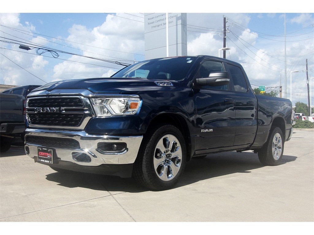 Used 2022 RAM Ram 1500 Pickup Big Horn/Lone Star with VIN 1C6RREBTXNN202427 for sale in Houston, TX