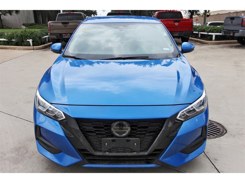 Used 2020 Nissan Sentra SV with VIN 3N1AB8CV3LY231606 for sale in Houston, TX