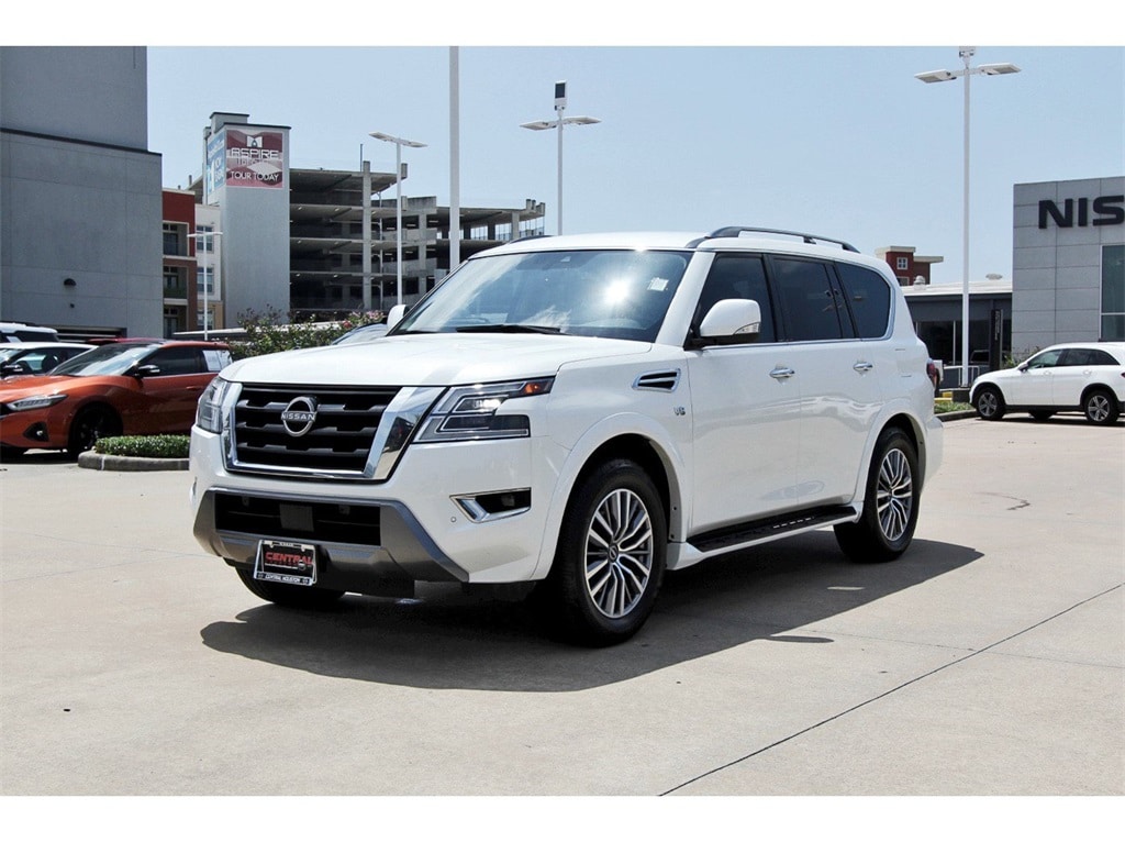 Used 2022 Nissan Armada SV with VIN JN8AY2AC7N9162569 for sale in Houston, TX