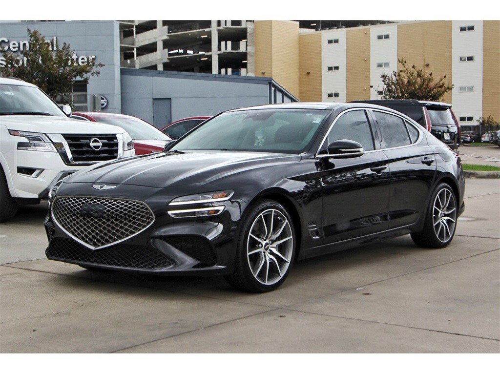 Used 2022 GENESIS G70 Standard with VIN KMTG34TA9NU086671 for sale in Houston, TX