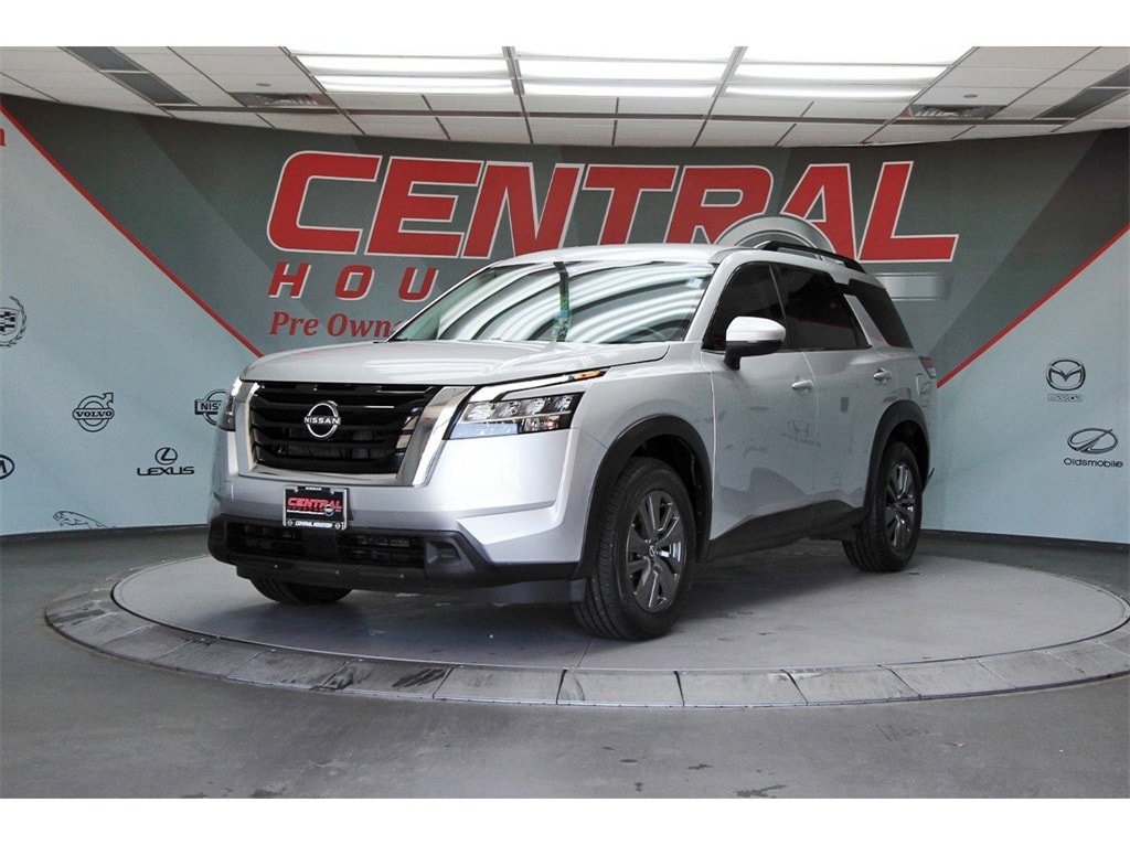Certified 2022 Nissan Pathfinder SV with VIN 5N1DR3BA3NC228039 for sale in Houston, TX
