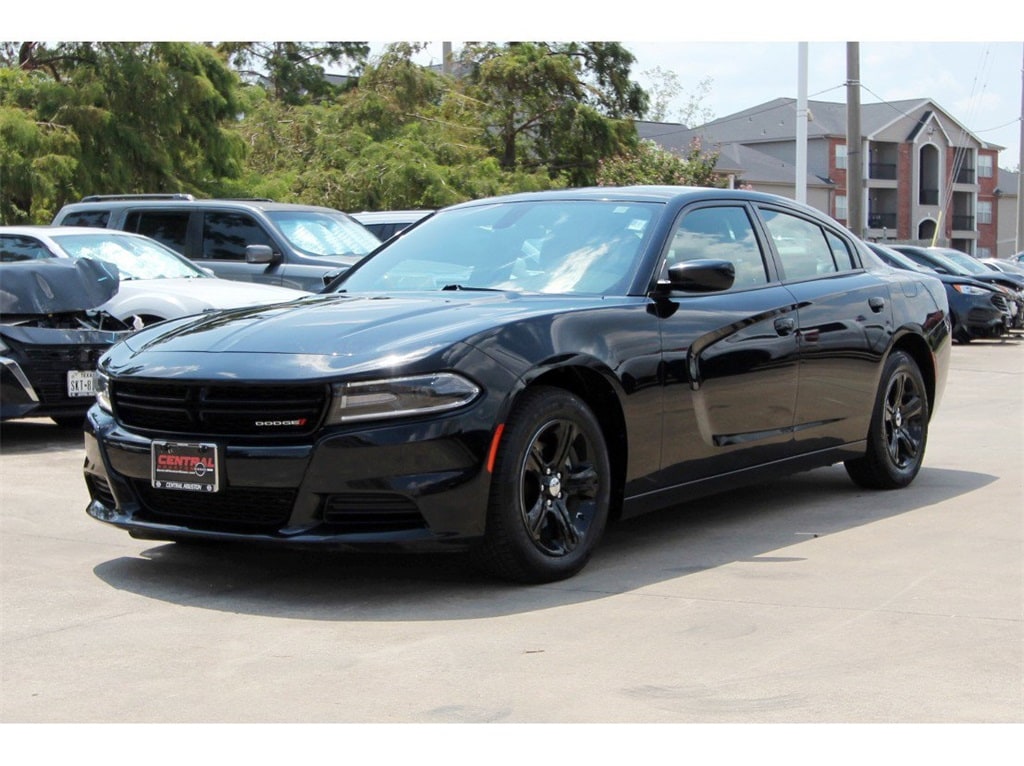 Used 2021 Dodge Charger SXT with VIN 2C3CDXBG3MH632677 for sale in Houston, TX