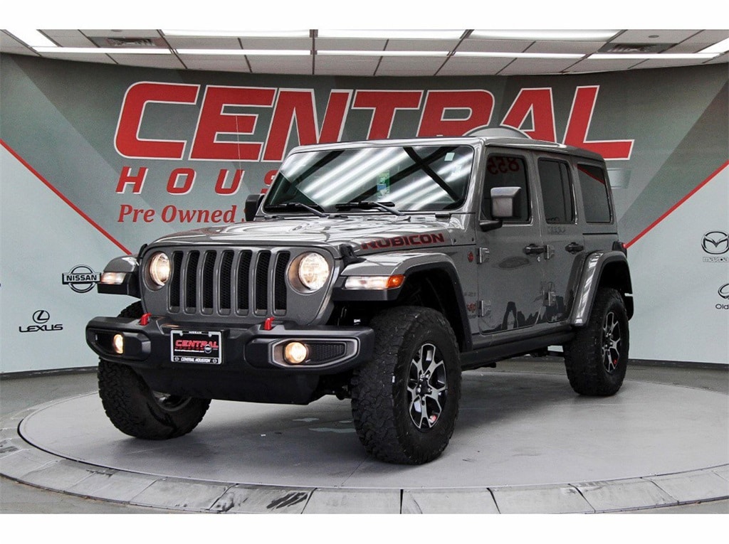 Used 2019 Jeep Wrangler Unlimited Rubicon with VIN 1C4HJXFG8KW515308 for sale in Houston, TX