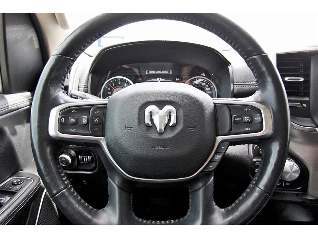 Used 2020 RAM Ram 1500 Pickup Laramie with VIN 1C6SRFJTXLN361731 for sale in Houston, TX