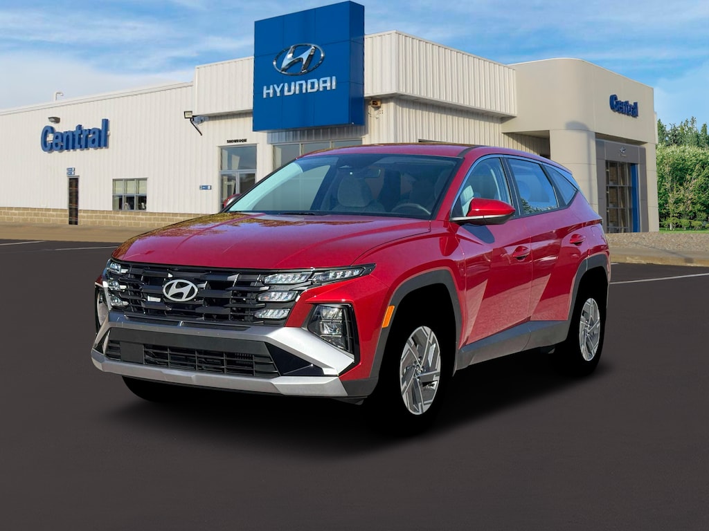 New 2026 Hyundai Tucson Hybrid Blue SUV