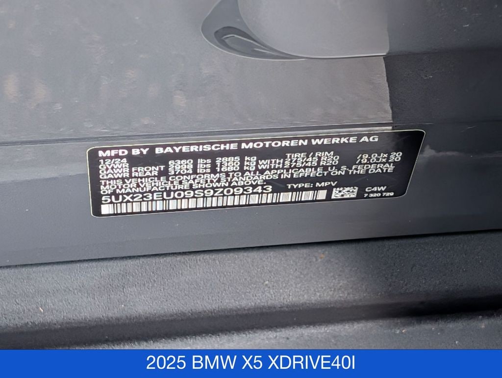 2025 BMW X5 40i - Photo 35