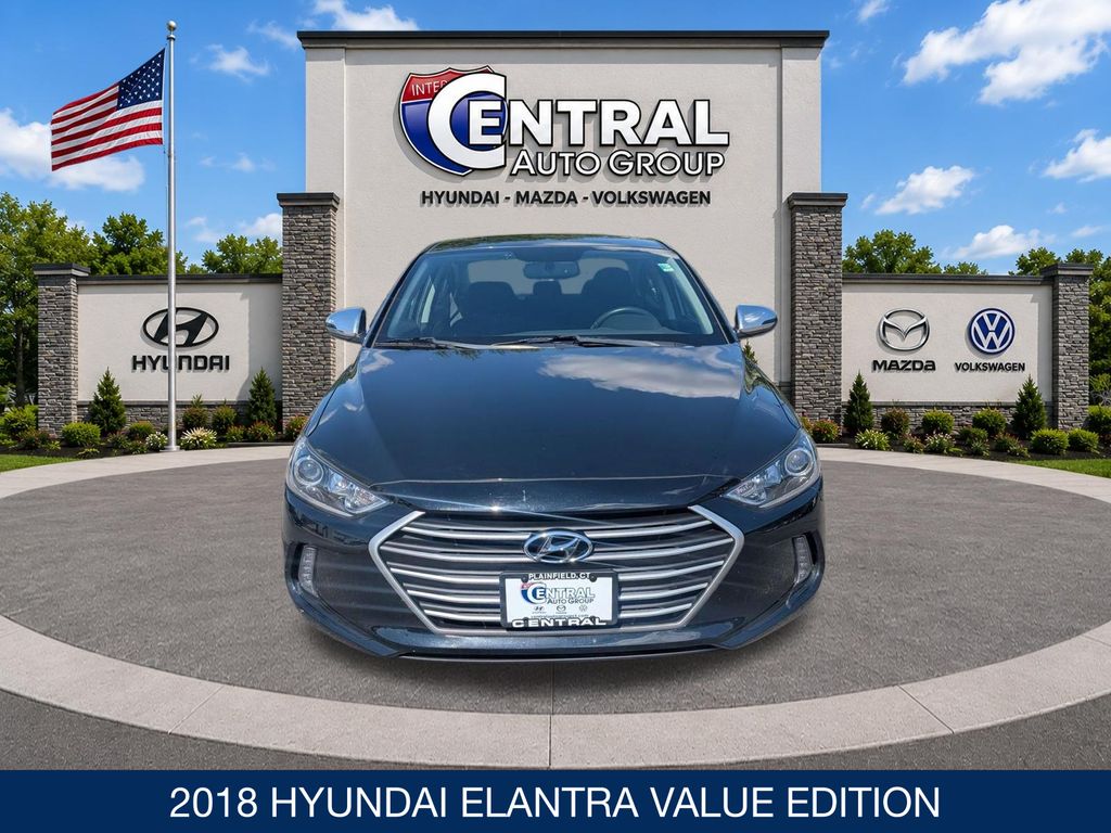 Used 2018 Hyundai Elantra Value Edition with VIN 5NPD84LF0JH350928 for sale in Plainfield, CT