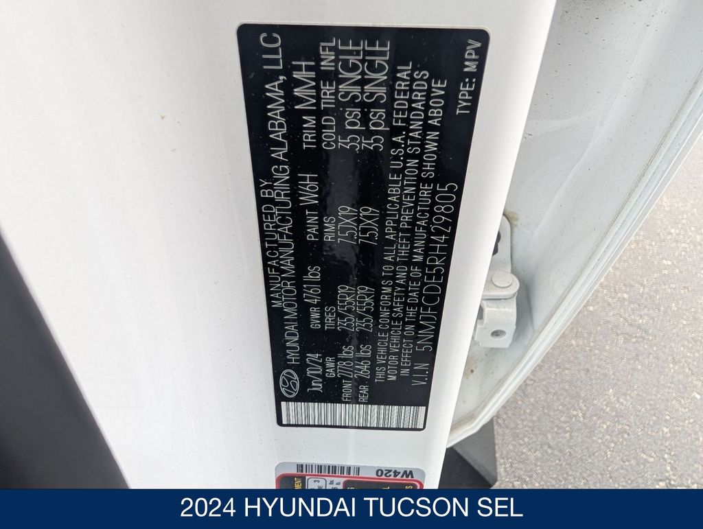 2024 Hyundai Tucson SEL - Photo 33