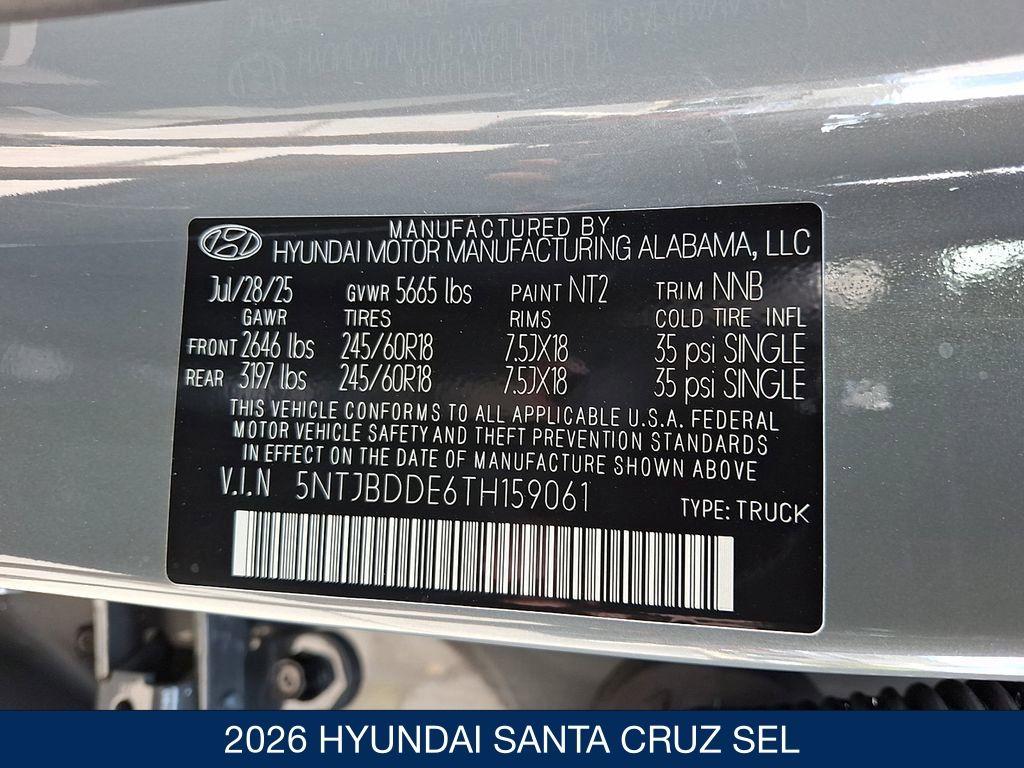 2026 Hyundai Santa Cruz SEL - Photo 15
