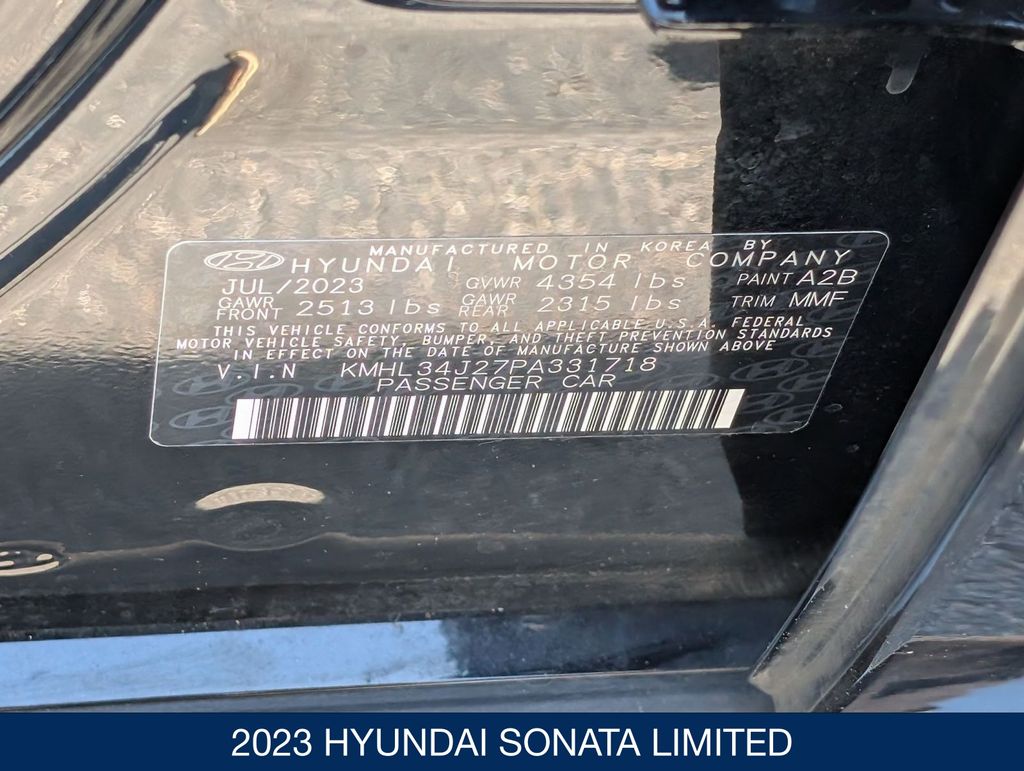 2023 Hyundai Sonata Limited - Photo 37