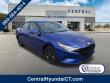 Used 2022 Hyundai Elantra Hybrid Blue Sedan