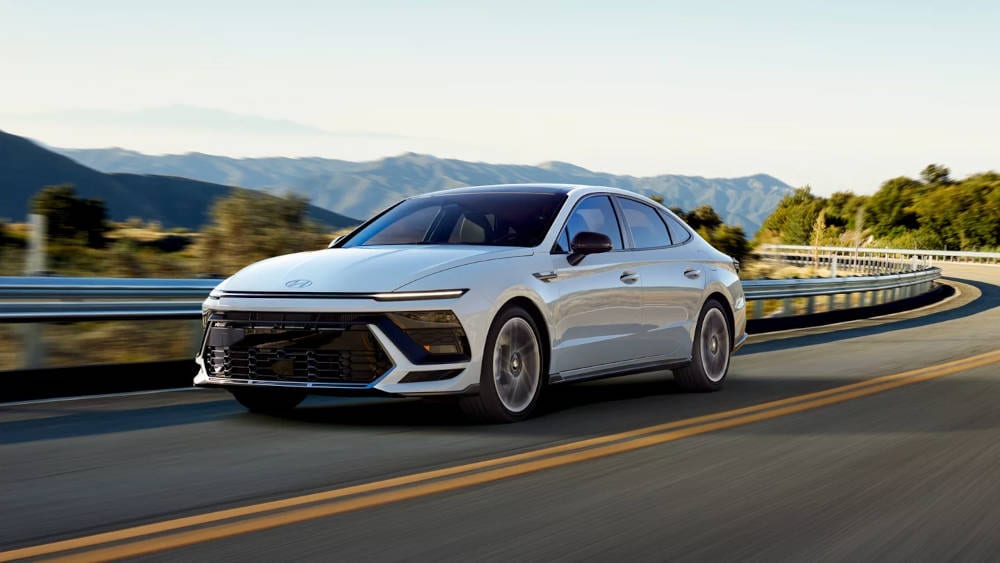 2024 Hyundai Sonata driving