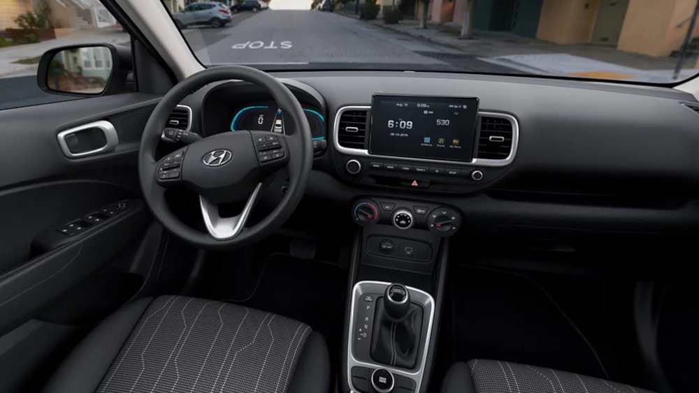 2024 Red Hyundai Venue Interior