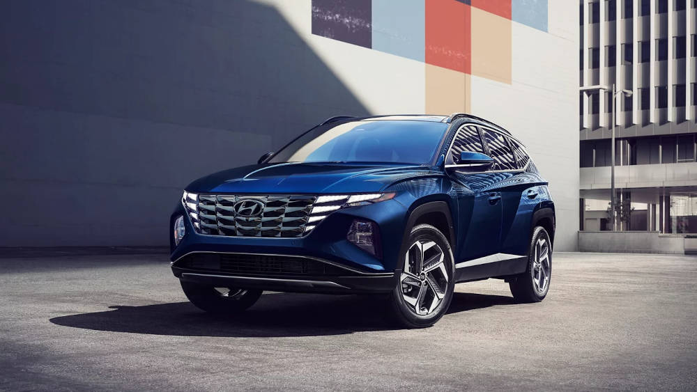 2024 Hyundai Tucson Hybrid parked