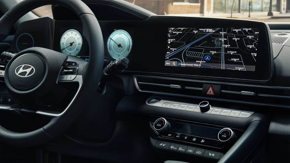 Hyundai interior