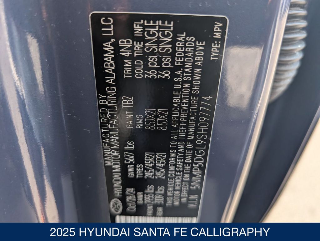 2025 Hyundai Santa Fe Calligraphy - Photo 36