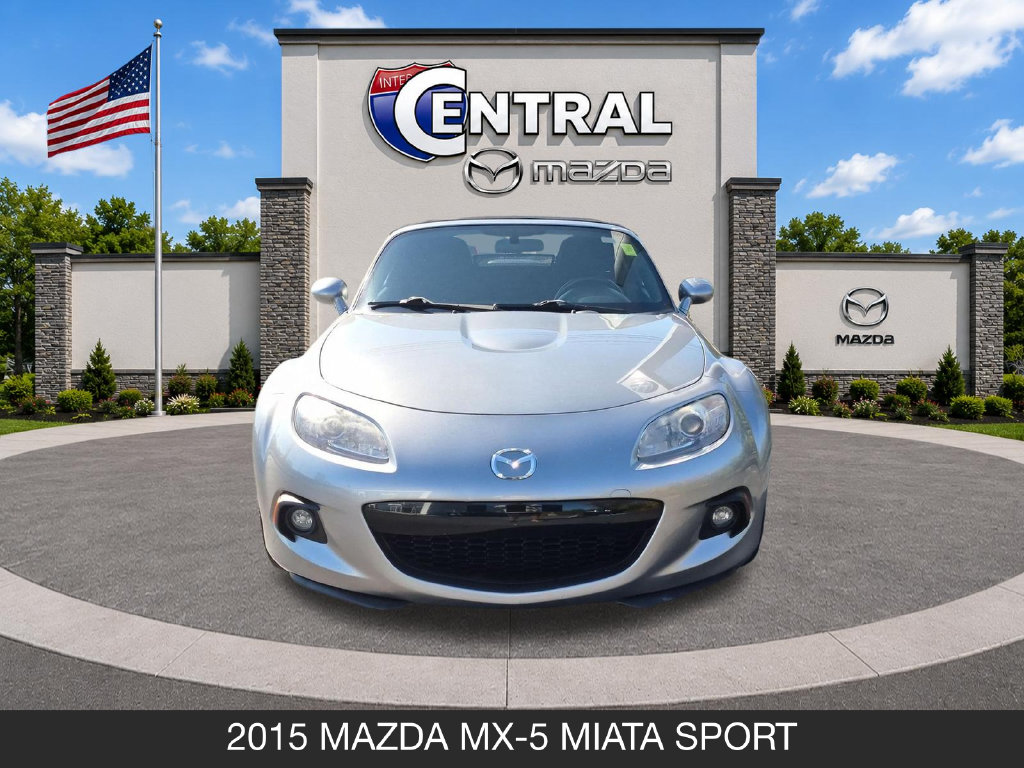 Used 2015 Mazda MX-5 Miata Sport with VIN JM1NC2JF0F0242825 for sale in Plainfield, CT