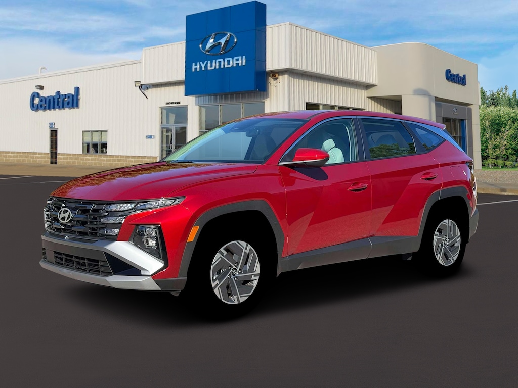 New 2026 Hyundai Tucson Hybrid Blue SUV