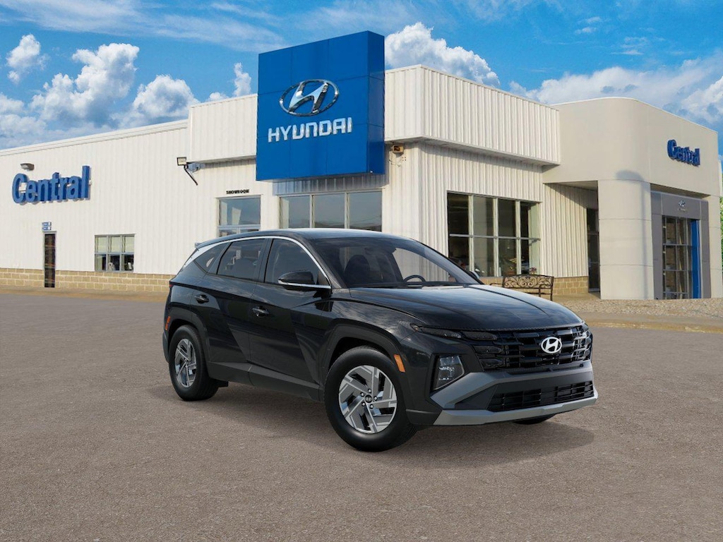 New 2026 Hyundai Tucson Hybrid Blue SUV