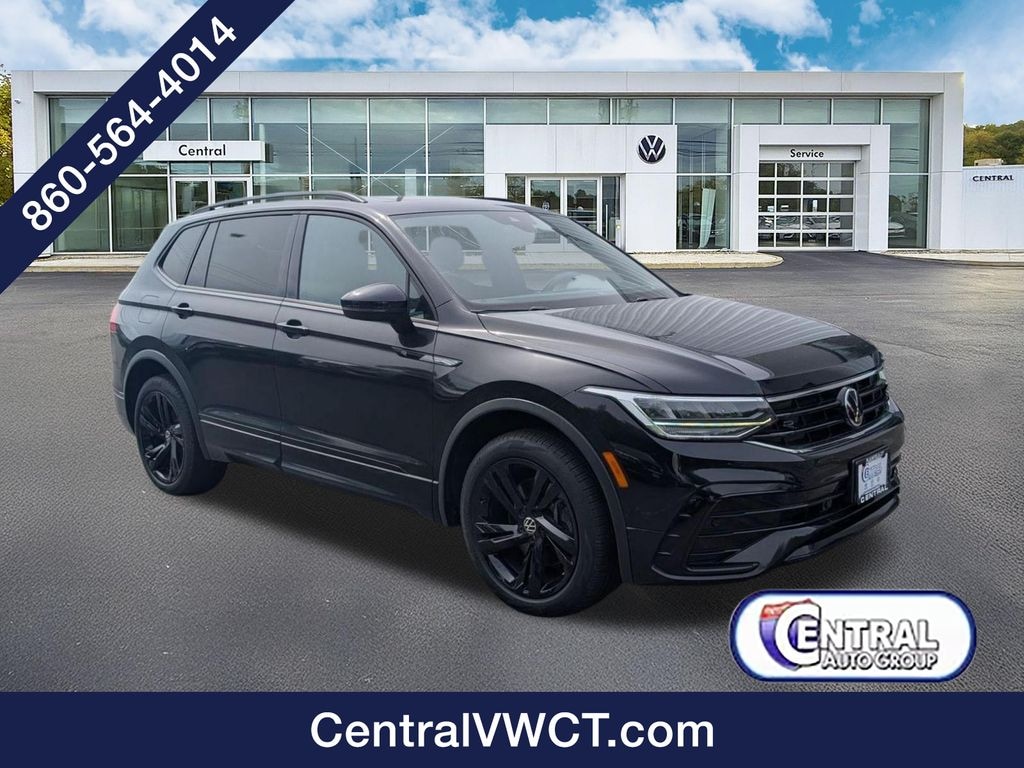 Certified 2023 Volkswagen Tiguan 2.0T SE R-Line Black SUV