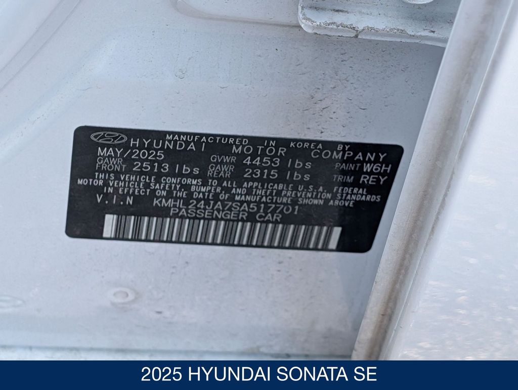 2025 Hyundai Sonata SE - Photo 33