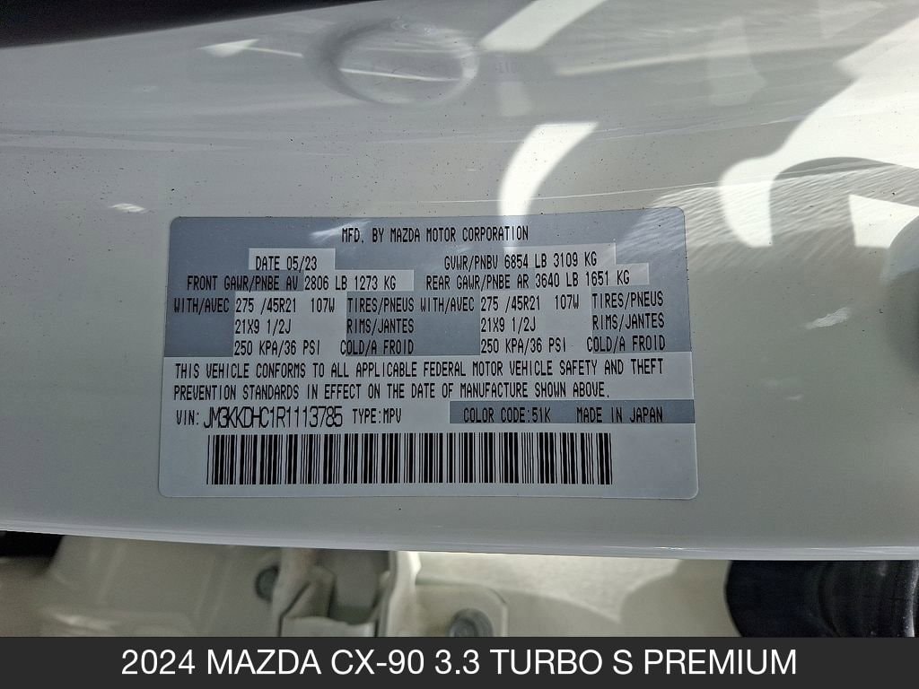 2024 Mazda CX-90 Turbo S Premium Package - Photo 26