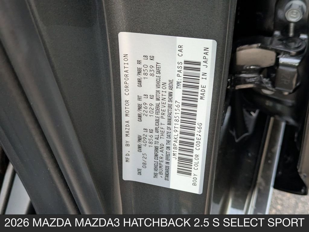 2026 Mazda Mazda3 Select Sport - Photo 39