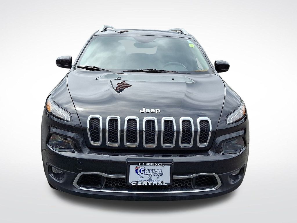 Used 2014 Jeep Cherokee Limited with VIN 1C4PJMDS8EW173655 for sale in Plainfield, CT